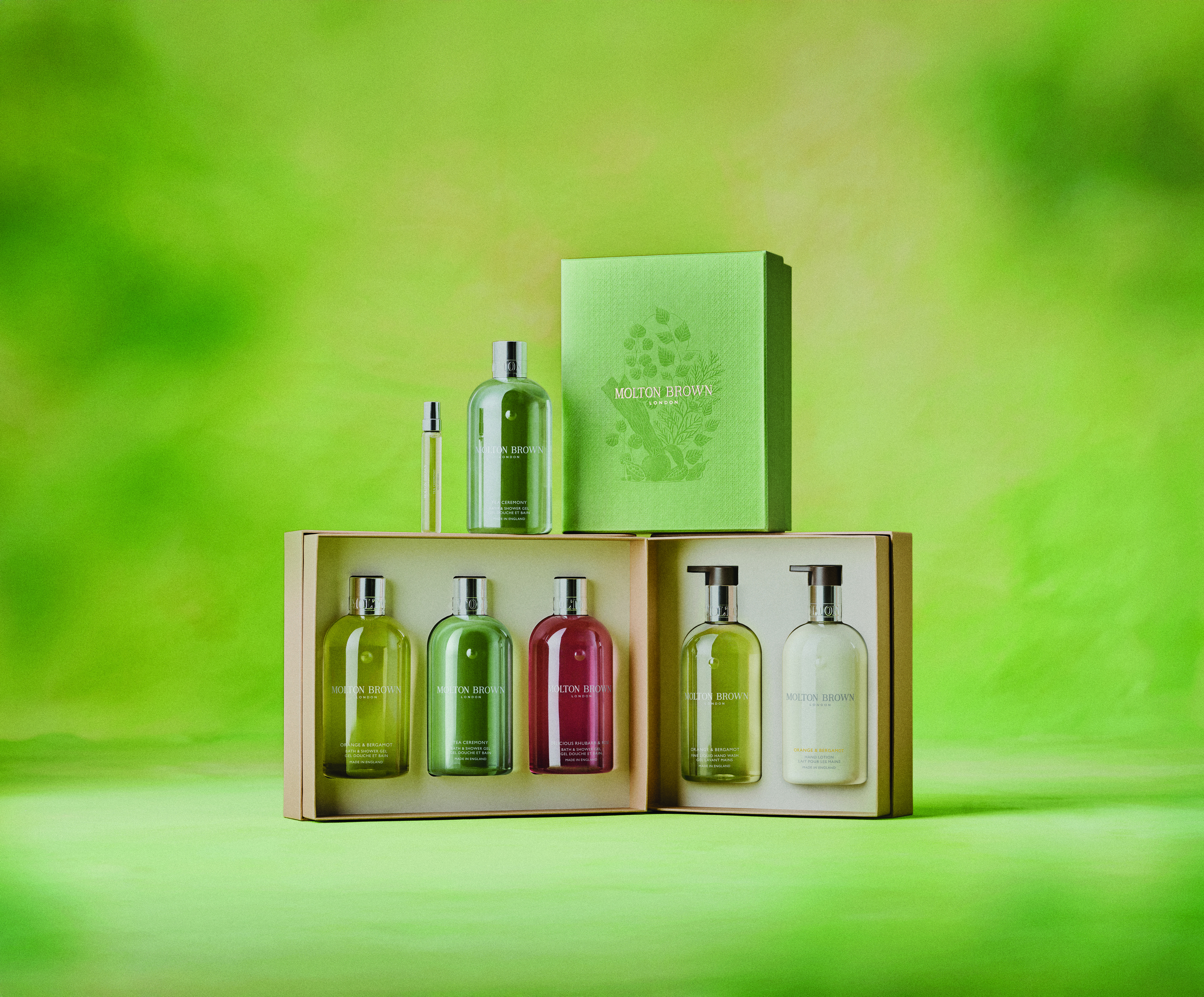 Molton Brown Floral & Green Body Care Collection