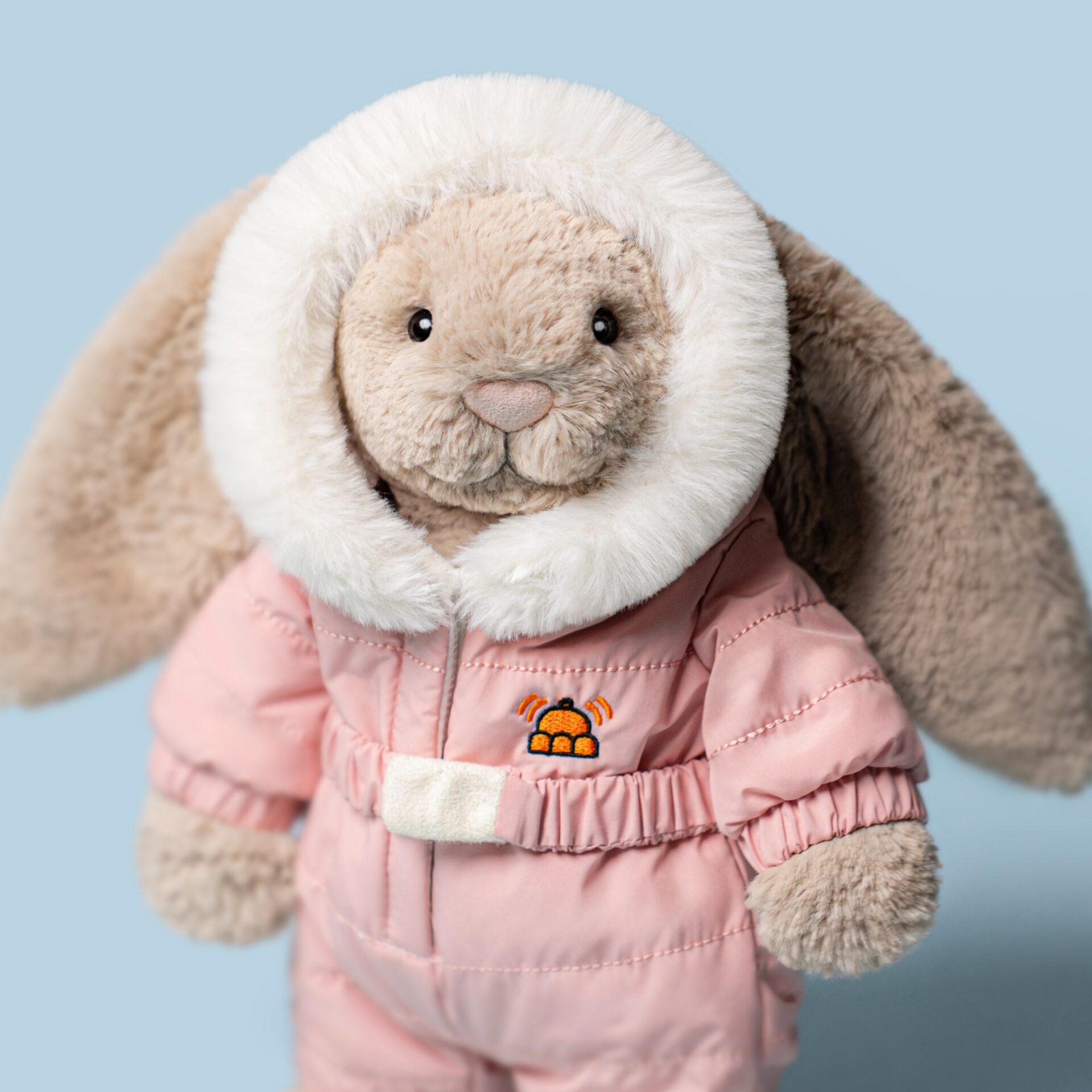 jellycat Bashful Bunny 'Snow Suit'