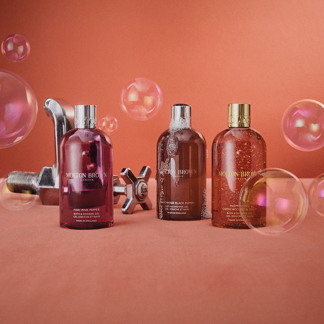 Molton Brown Fiery Pink Pepper Bath & Shower Gel 300ml