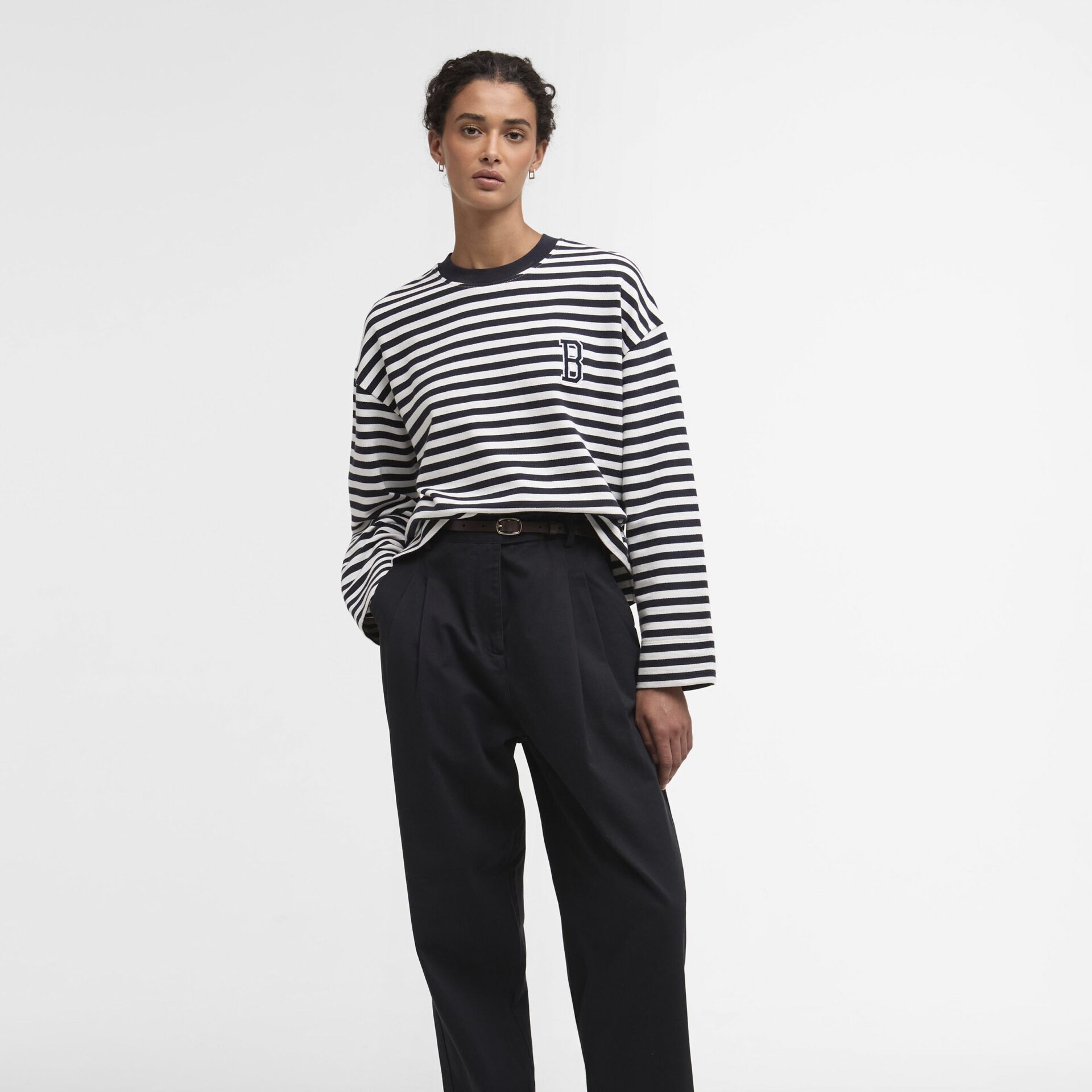 Barbour Gaby Stripe Sweatshirt