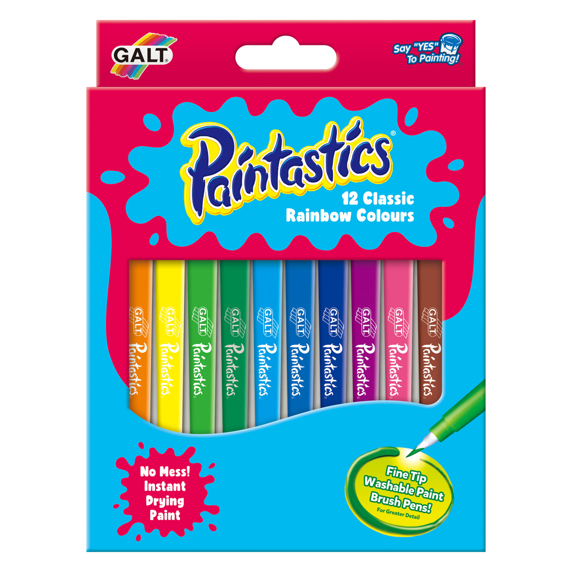 Galt Paintastics - 12 Classic Colours