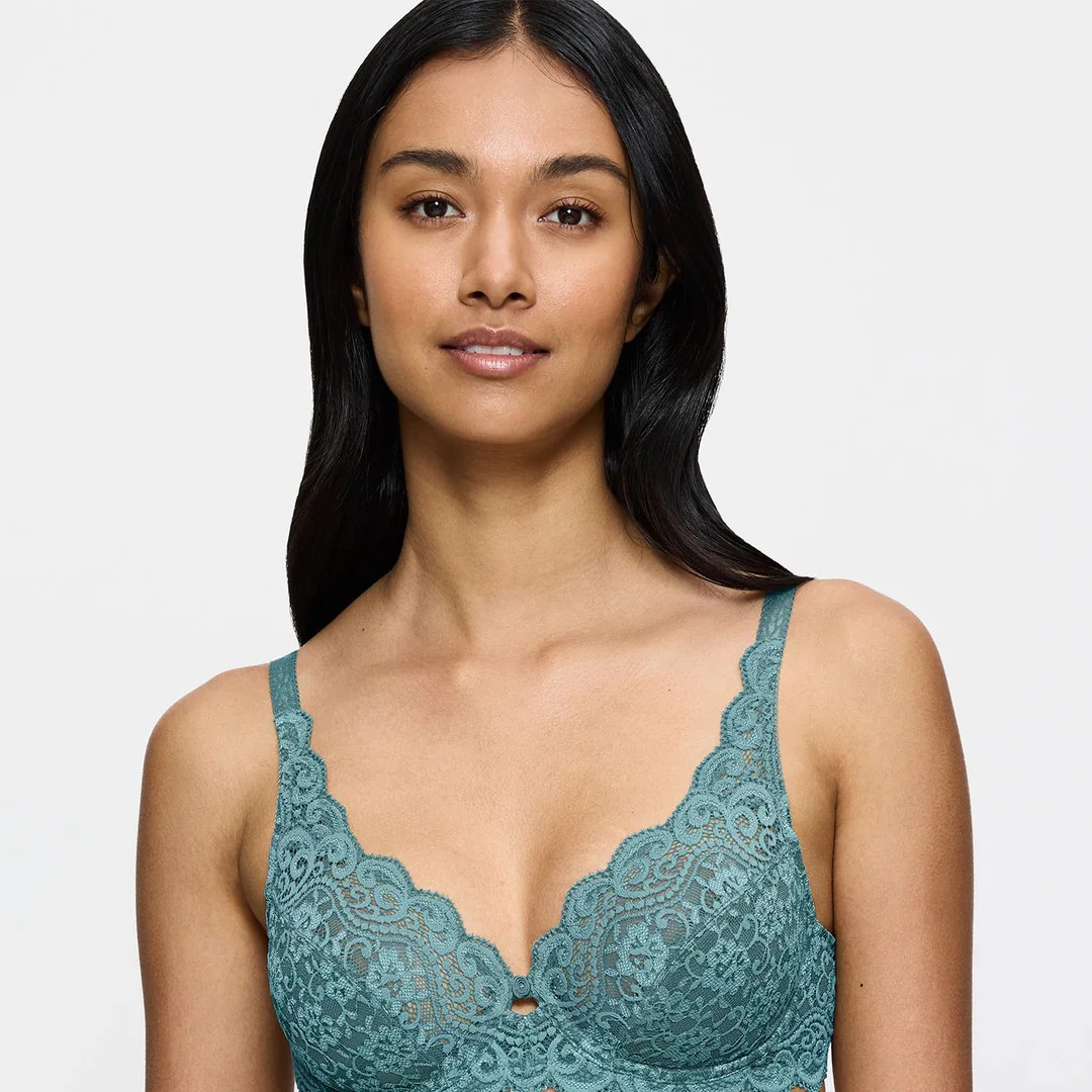 triumph blue bra