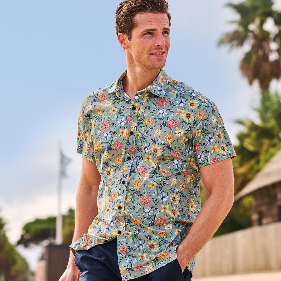 Brook Taverner pattern shirt