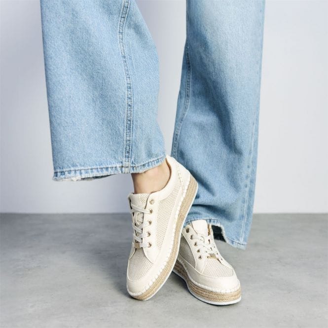 Moda In Pelle Corie Off White Porvair