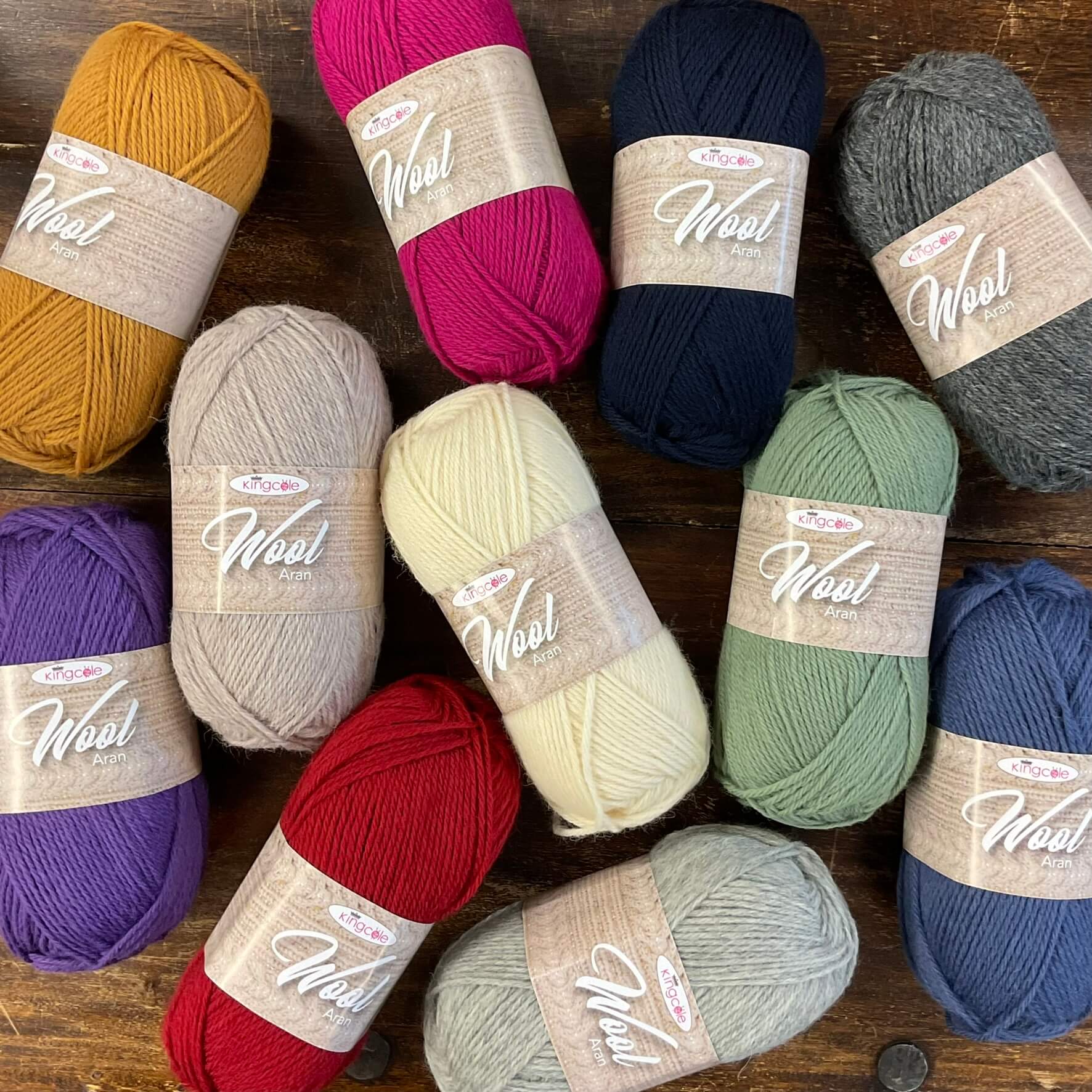 king cole Wool Aran