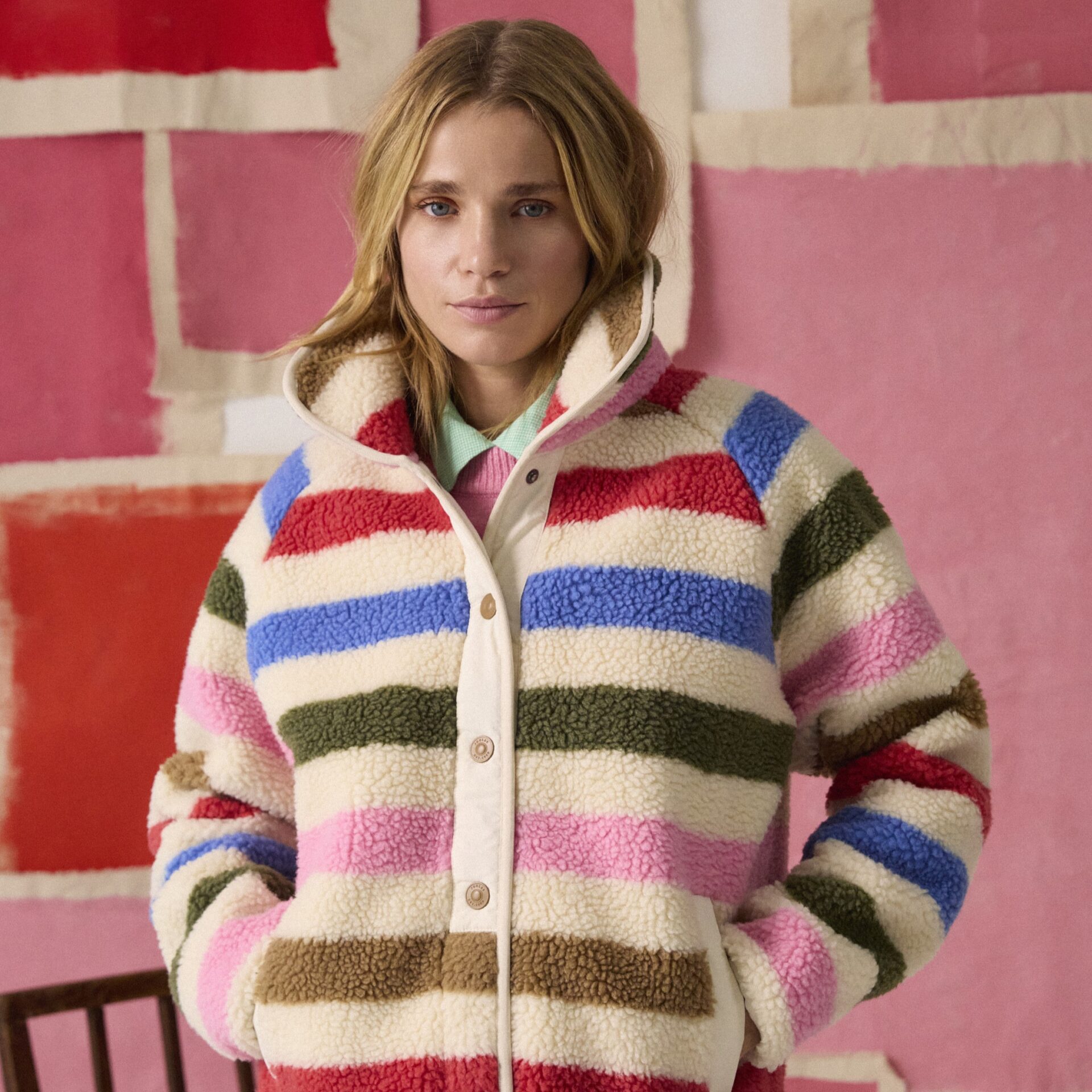 Joules Cream Multi Bright Striped Borg Fleece Jacket - Image 2 of 12 Cream Multi Bright Striped Borg Fleece Jacket - Image 3 of 12 Cream Multi Bright Striped Borg Fleece Jacket - Image 4 of 12 Cream Multi Bright Striped Borg Fleece Jacket - Image 5 of 12 Cream Multi Bright Striped Borg Fleece Jacket - Image 6 of 12 Cream Multi Bright Striped Borg Fleece Jacket - Image 7 of 12 Cream Multi Bright Striped Borg Fleece Jacket - Image 8 of 12 Cream Multi Bright Striped Borg Fleece Jacket - Image 9 of 12 Cream Multi Bright Striped Borg Fleece Jacket - Image 10 of 12 Cream Multi Bright Striped Borg Fleece Jacket - Image 11 of 12 Cream Multi Bright Striped Borg Fleece Jacket - Image 12 of 12 Cream Multi Bright Striped Borg Fleece Jacket