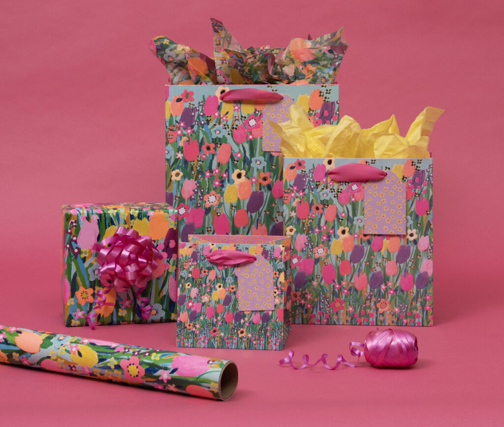 Glick birthday wrapping paper