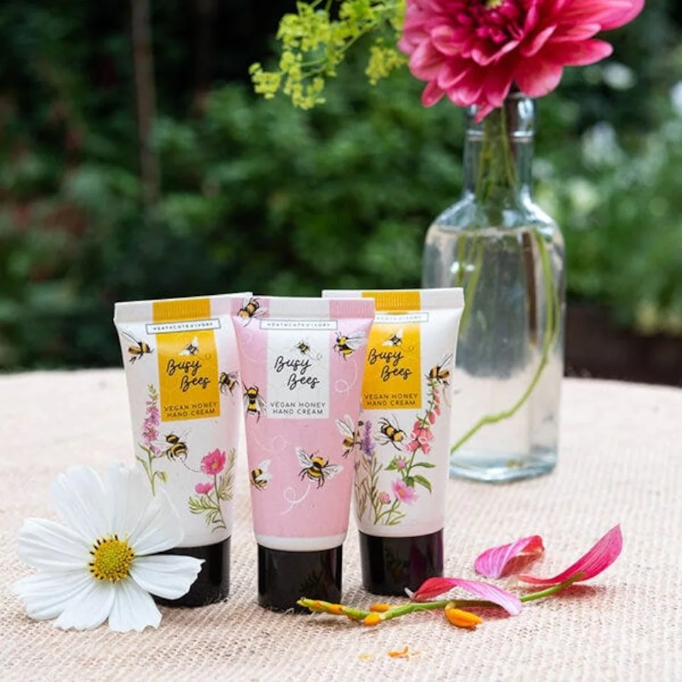 Heathcote & Ivory Beauty busy bee vegan honey hand and lip tin