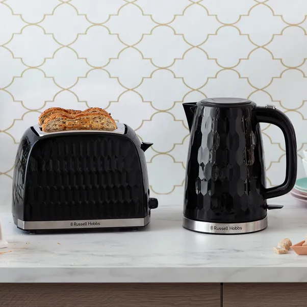 Russell Hobbs Black Honeycomb Kettle and Toaster Set image 2 of 9 Russell Hobbs Black Honeycomb Kettle and Toaster Set image 3 of 9 Russell Hobbs Black Honeycomb Kettle and Toaster Set image 4 of 9 Russell Hobbs Black Honeycomb Kettle and Toaster Set image 5 of 9 Russell Hobbs Black Honeycomb Kettle and Toaster Set image 6 of 9 Russell Hobbs Black Honeycomb Kettle and Toaster Set image 7 of 9 Russell Hobbs Black Honeycomb Kettle and Toaster Set image 8 of 9 Russell Hobbs Black Honeycomb Kettle and Toaster Set image 9 of 9 Russell Hobbs Black Honeycomb Kettle and Toaster Set