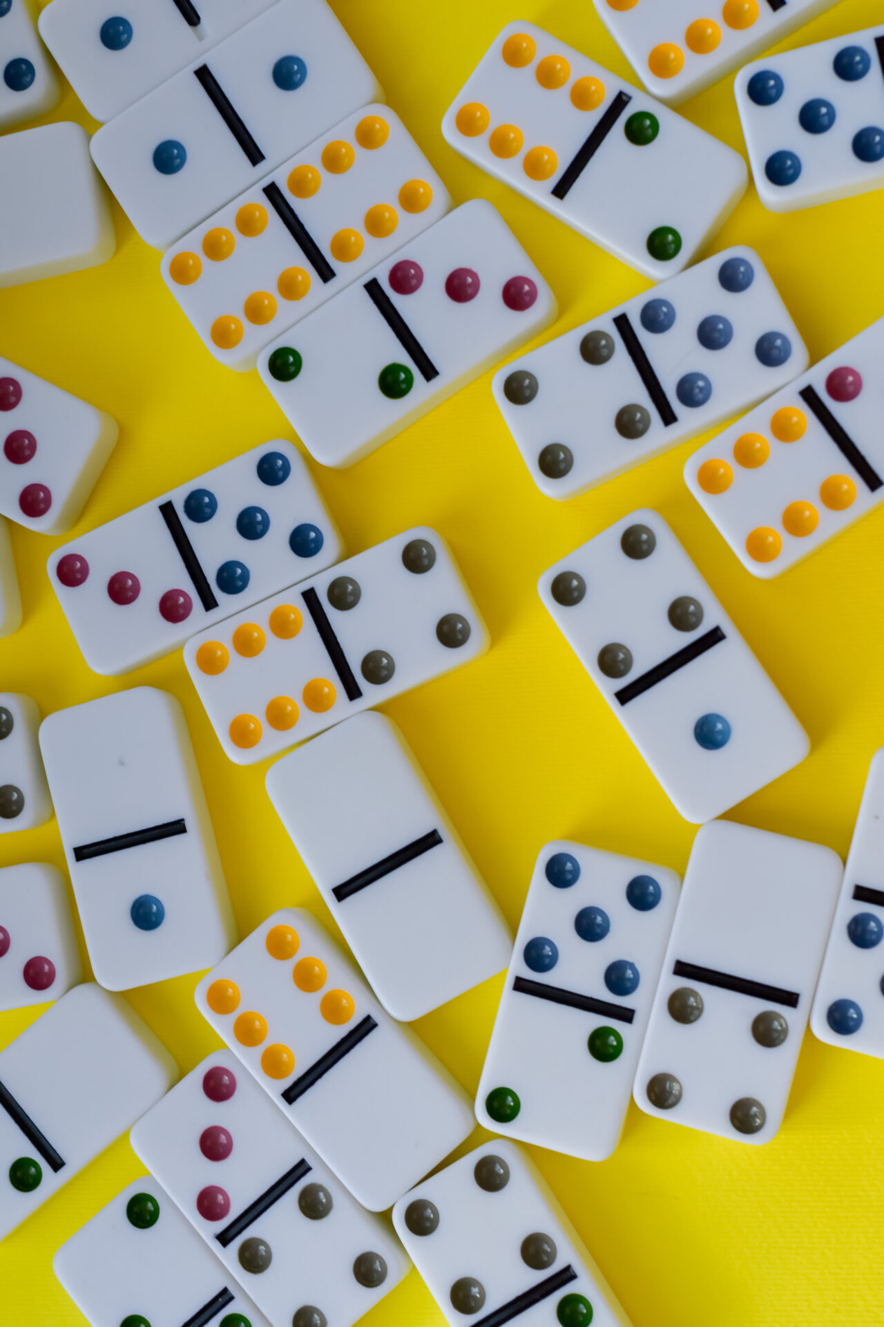 Domino board game