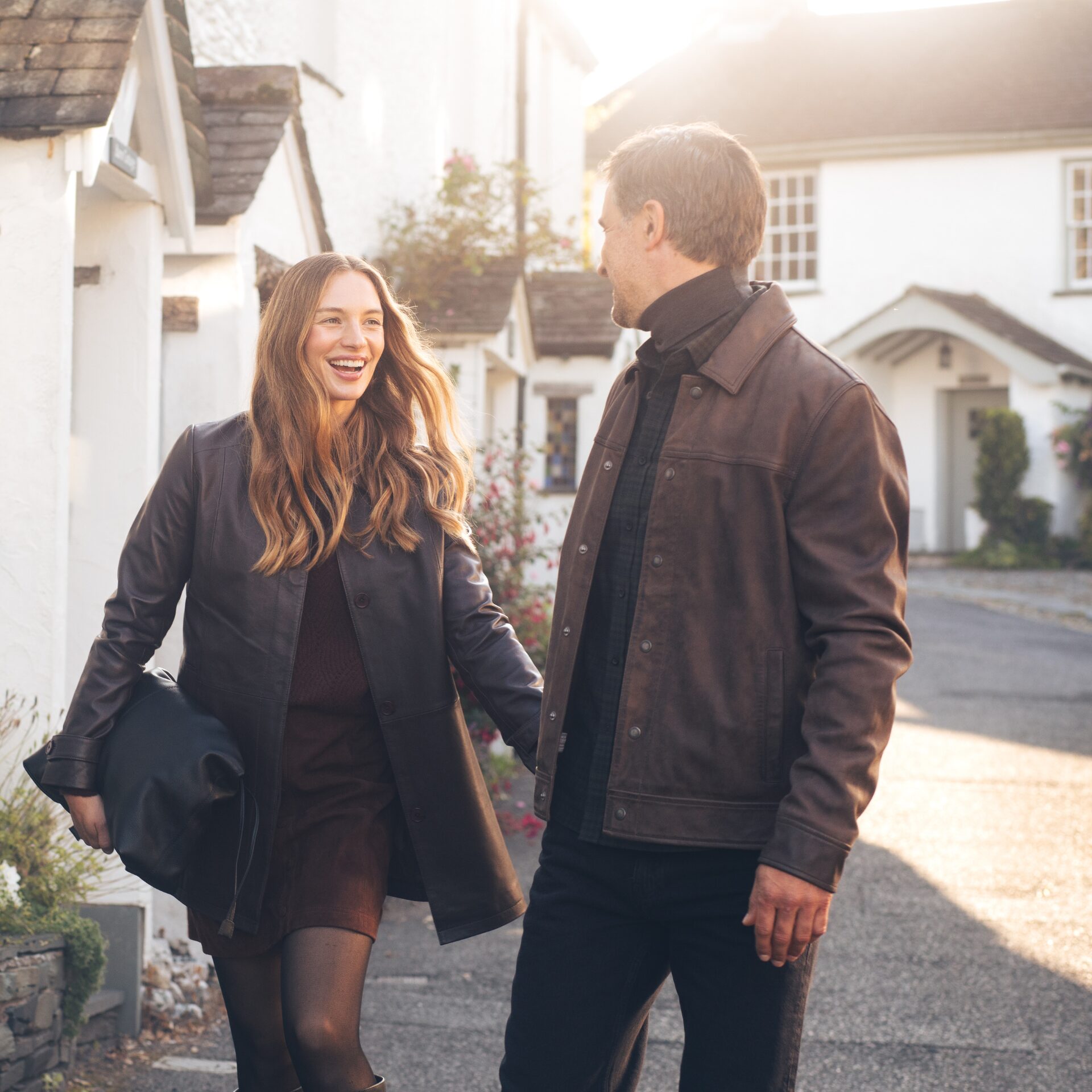 Renwick Collared Leather Jacket