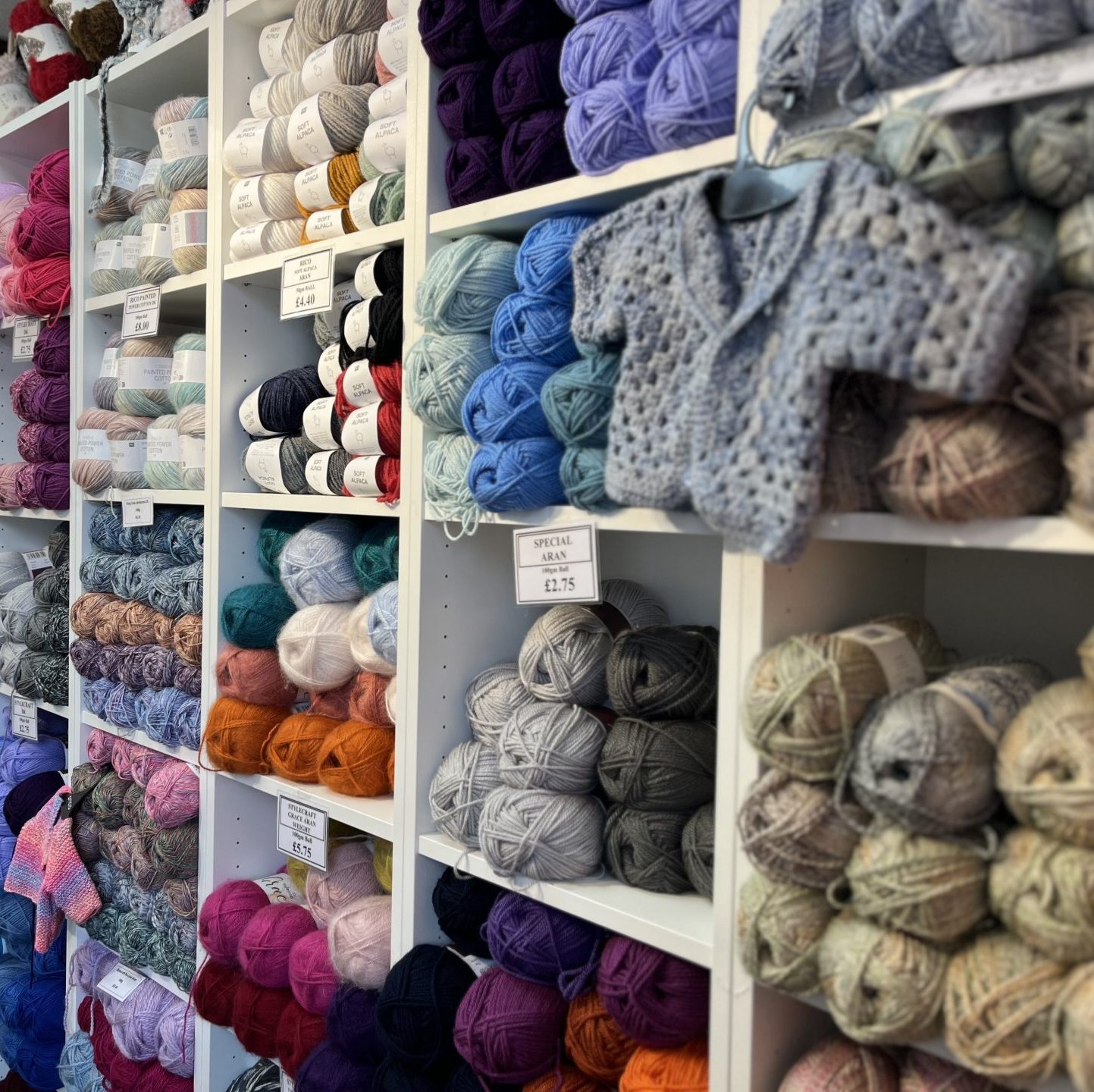 haberdashery, Elphicks, Farnham wool