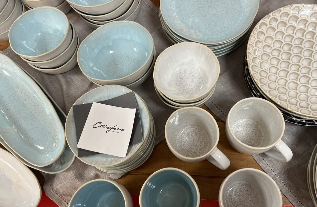 Elphicks fanrham, gifts, china set, casafina tableware