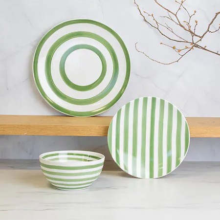 Mary Berry At Home Blue 12 Piece Dinner Set