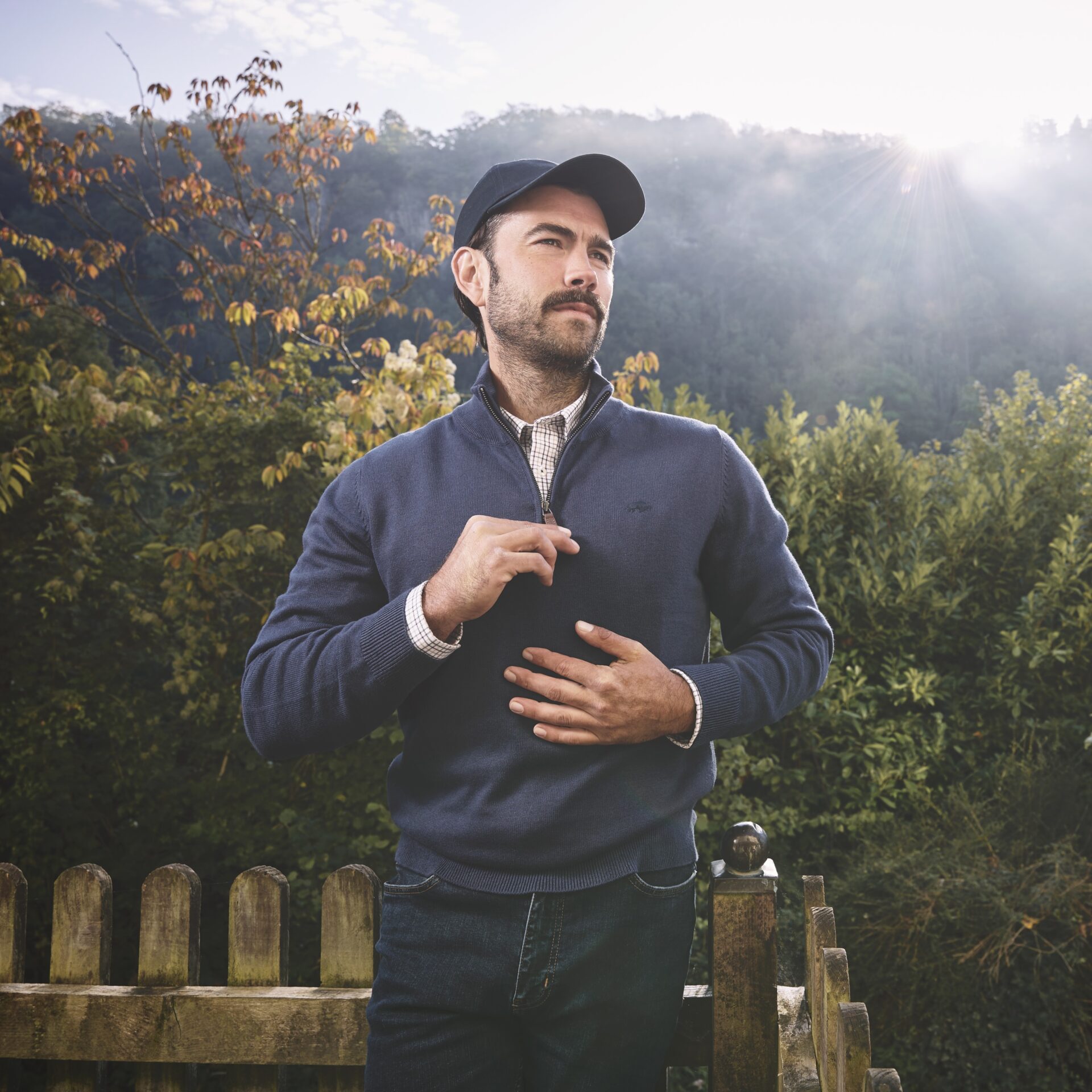 Raging bull Classic Quarter Zip - Navy