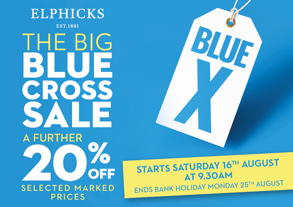 Blue Cross sale