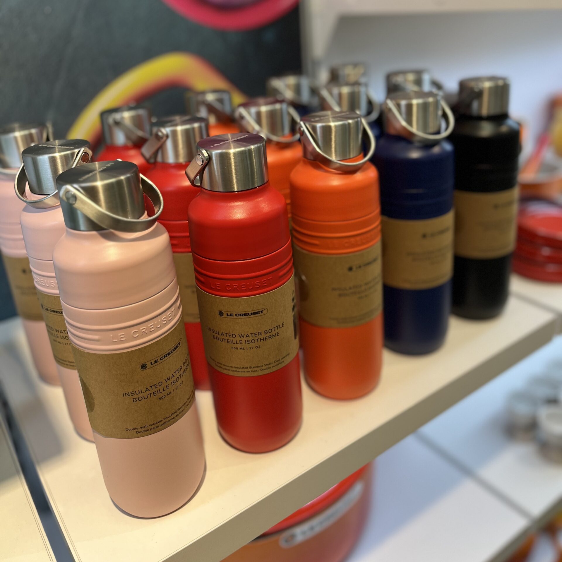 le creuset insulated water bottles