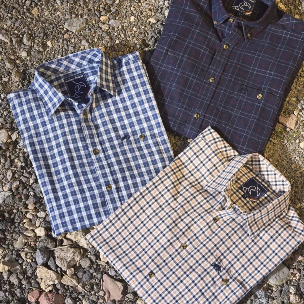 Classic Long Sleeve Gingham Shirt 