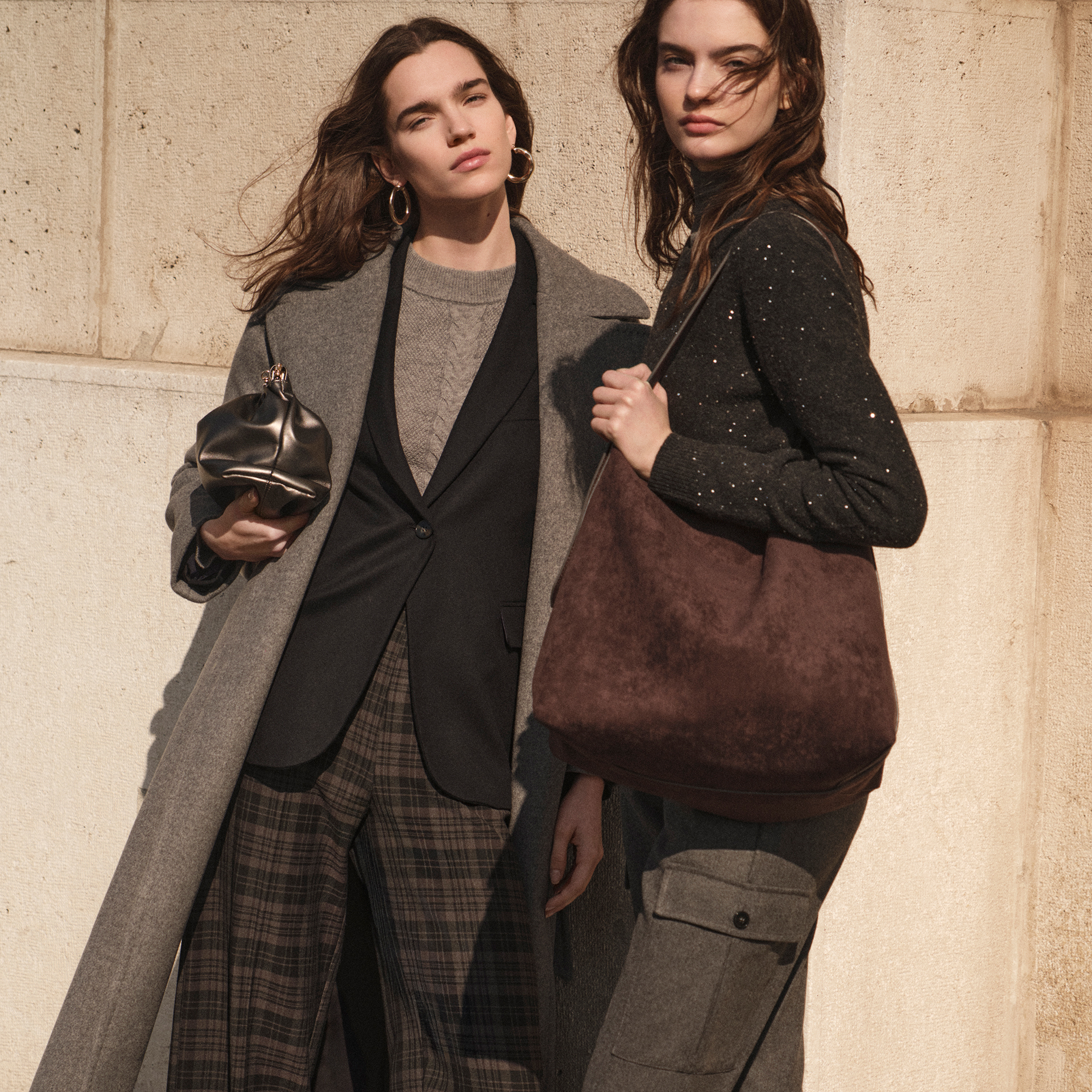 mac mara 2-in-1 wool drap coat