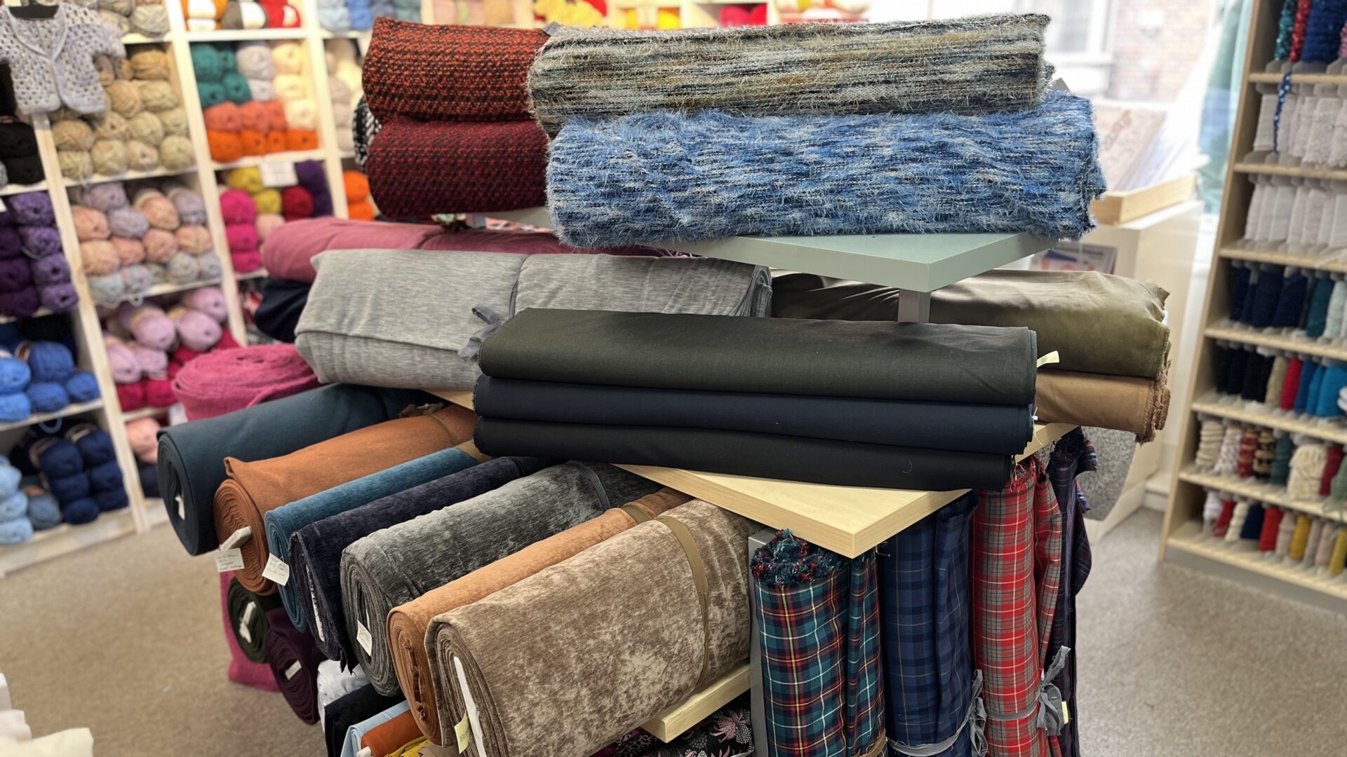 winter fabric