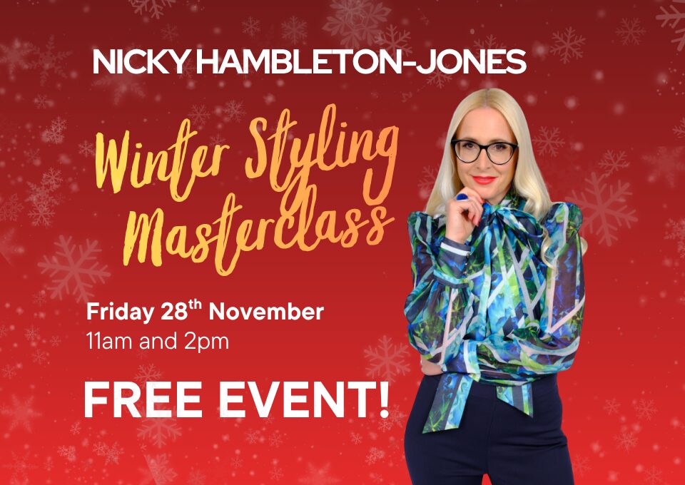 Nicky Hambleton-Jones winter styling event