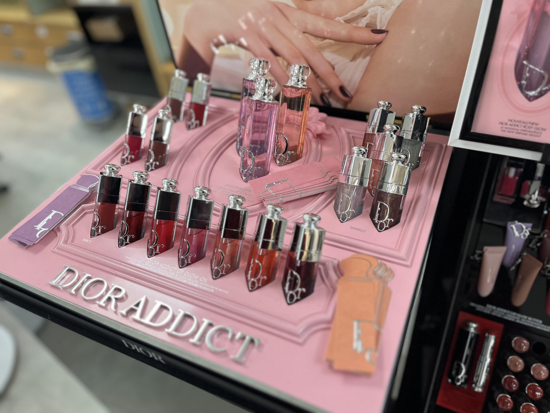 Dior Addict lip Oil & Fragrances