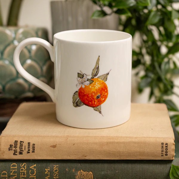 Toasted Crumpet Orange Mug in a Gift Box