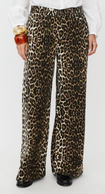 Masai Passang Leopard Denim Trouser