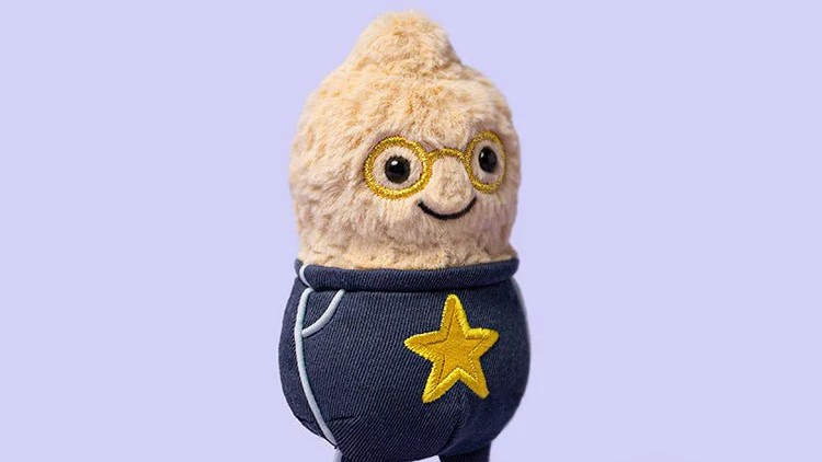 Jellycat Amuseables Peanut Star Student Outfit