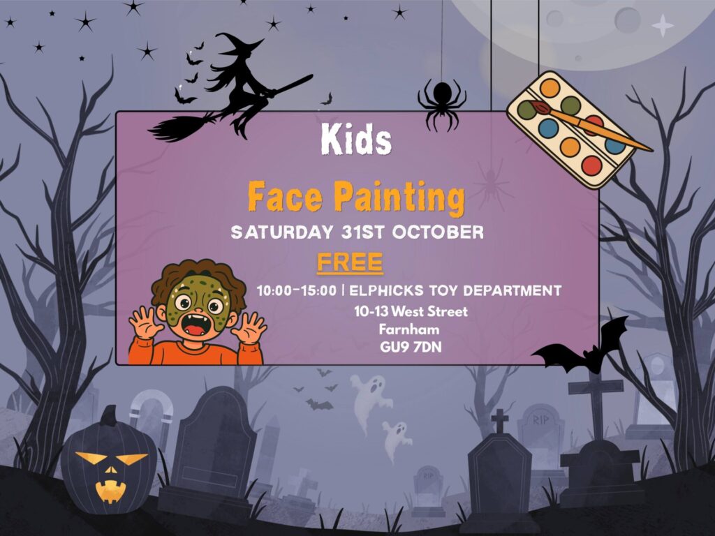 Post for Halloween Kids Event at Farnham in October 2026